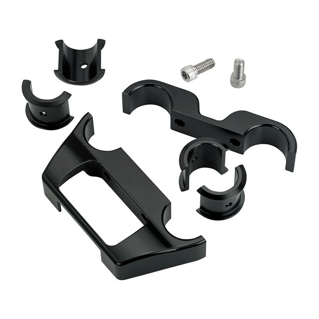 Biltwell Digital Softail Dash Panel Housing. Black – 2018–2024 M8 Softail: 2018–2020 FXBB…