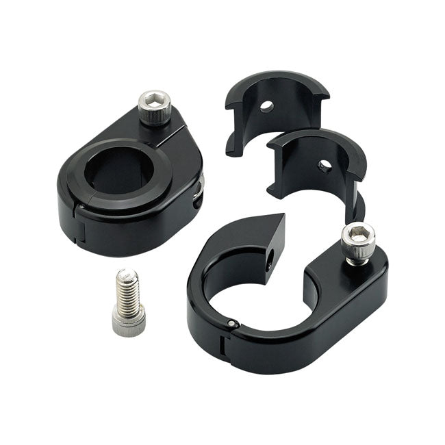 Biltwell Straight O/S Speed Clamps Black – Universal