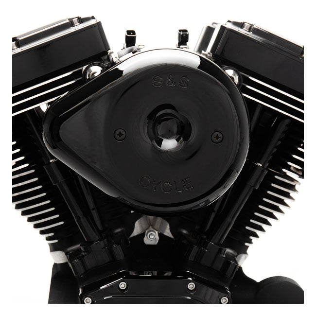 S&S Black Teardrop Air Cleaner Kit – 2018–2024 Softail; 2017–2025…