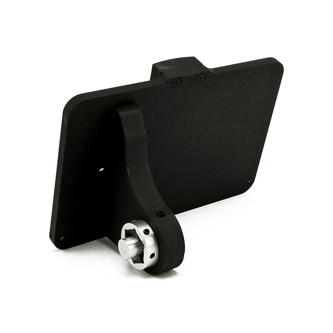 CPV ''Slide-in'' License Plate Bracket. Side Mount, Black – 2018–2025 Softail