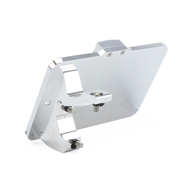 CPV ''Slide-in'' License Plate Bracket. Side Mount, Polished – 2019–2020 Softail FXDRS