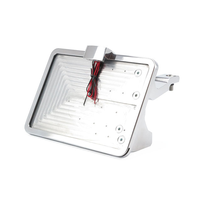CPV ''Slide-in'' License Plate Bracket. Side Mount, Polished – 2019–2020 Softail FXDRS