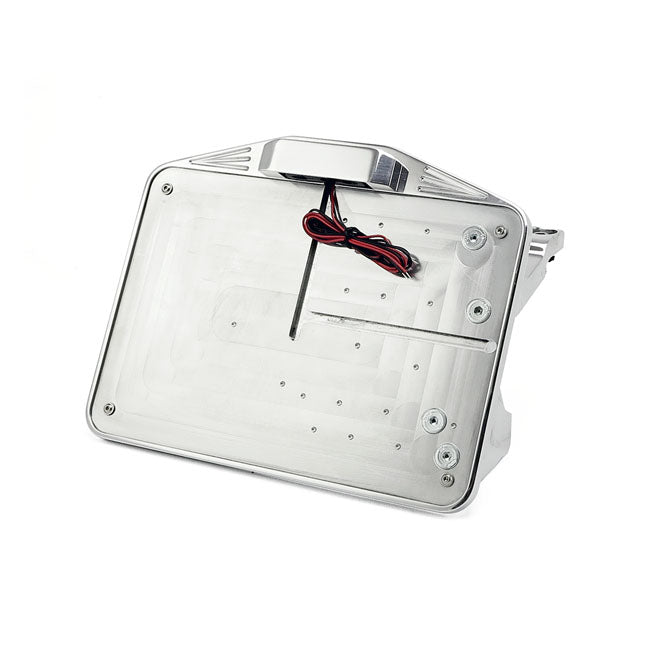 CPV License Plate Bracket Kit Swing. Polished. EU – 2019–2020 Softail FXDRS