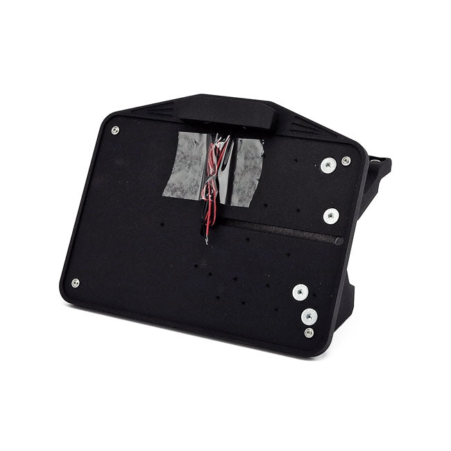 CPV License Plate Bracket Kit Swing. Black. EU – 2019–2020 Softail FXDRS