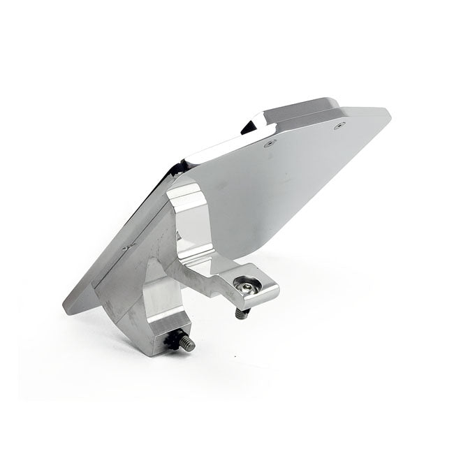 CPV License Plate Bracket Kit Swing. Polished. Germany – 2019–2020 Softail FXDRS