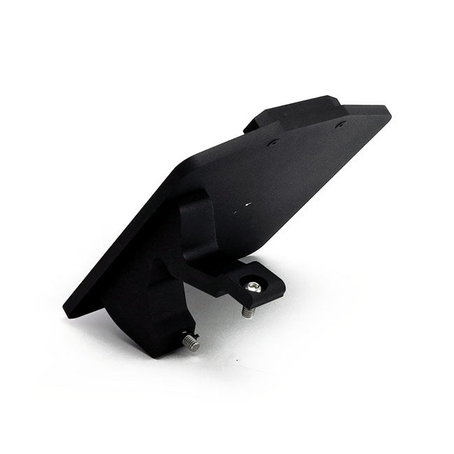 CPV License Plate Bracket Kit Swing. Black. Germany – 2019–2020 Softail FXDRS