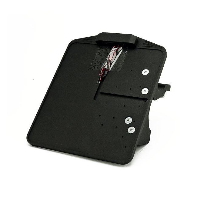 CPV License Plate Bracket Kit Swing. Black. Germany – 2019–2020 Softail FXDRS