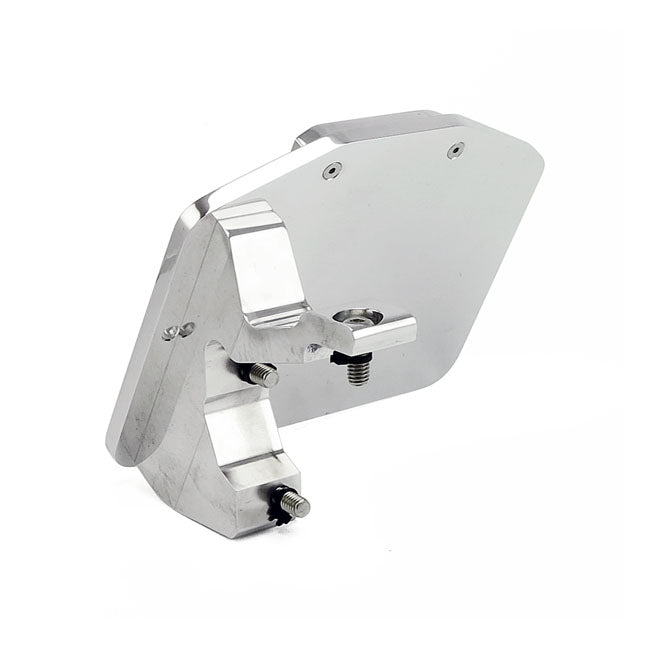 Licence Plate Bracket Kit Swing. Polished. France