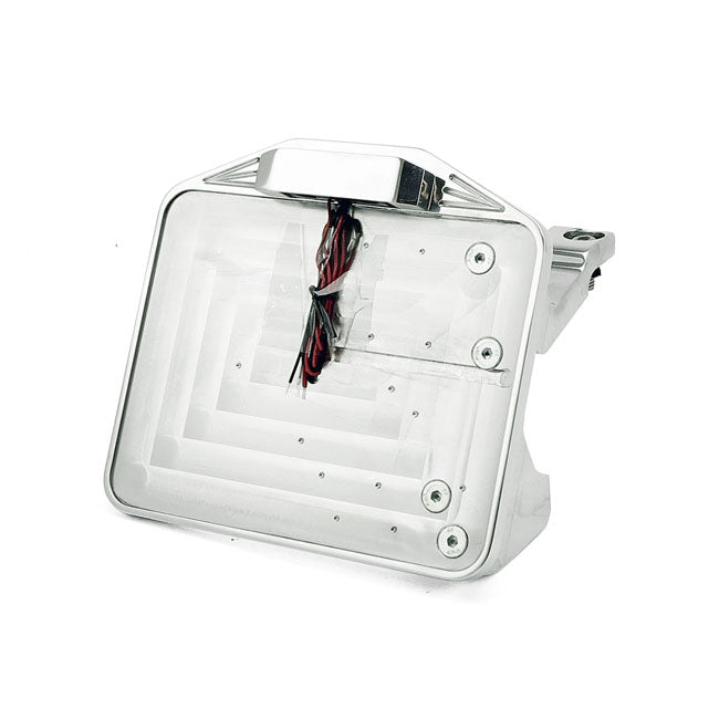 Licence Plate Bracket Kit Swing. Polished. France