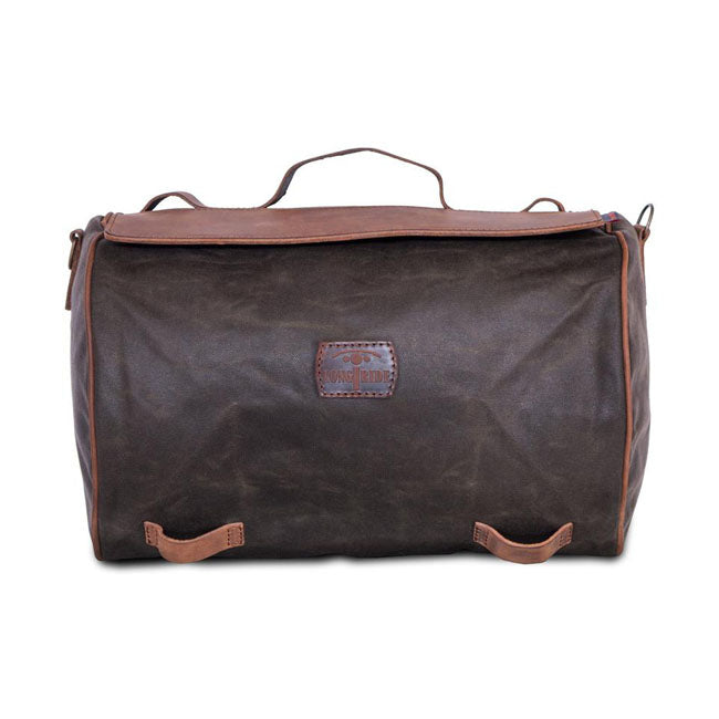 Longride Roll Bag Waxed Cotton Narrow. Khaki Wax – Universal