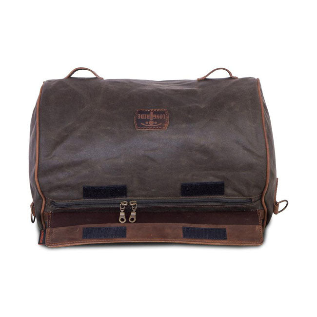 Longride Roll Bag Waxed Cotton Narrow. Khaki Wax – Universal