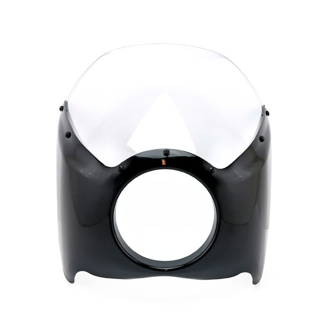 MCS Cafe Racer Style Mini Fairing. Black