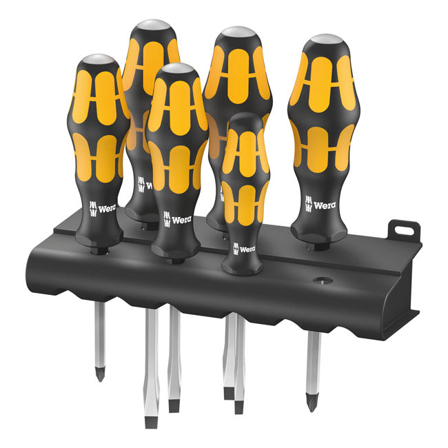 Wera Screwdriver Set Kraftform Chisel Series 900 – Slotted & Phillips Screws