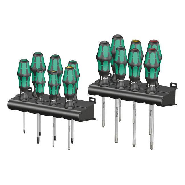 Wera Screwdriver Set 14 Pcs. Kraftform 300 Plus Big Pack – Phillips; Pozidriv; Torx® & Slotted…