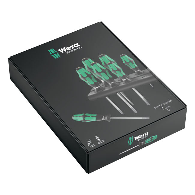 Wera Screwdriver Set 7 Pcs. Kraftform 300 Plus Torx® – Torx® Screws
