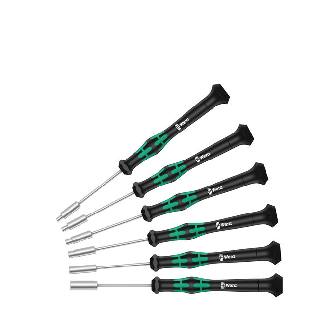 Wera Screwdriver Set for Electronic Applications – Hex Head Nuts & Bolts