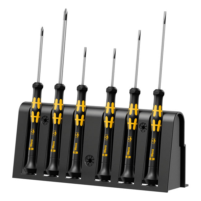 Wera ESD-safe Screwdriver Set for Electronic Applications – Phillips & Slotted Screws