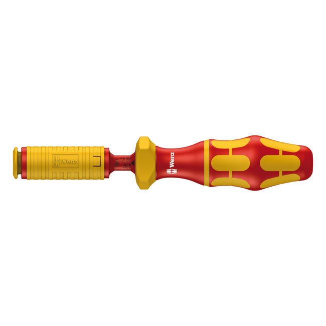 Wera Adjustable Torque Handle VDE Kraftform – Compatible with Wera Compact VDE 9mm…