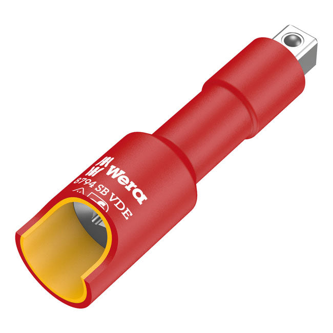 Wera Zyklop VDE Extention Bar Short 3/8" Drive. 91mm Long