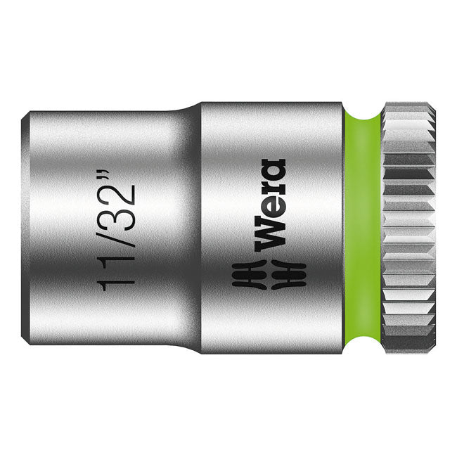 Wera Zyklop 1/4" Socket - US Sizes 11/32" – Hex Bolts and Nuts