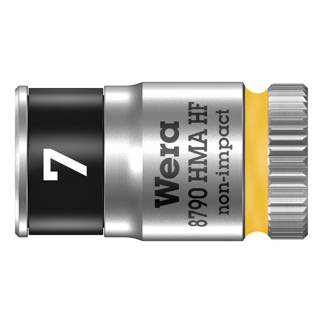 Wera Zyklop 1/4" Socket with Holding Function - Metric 7.0 – Hex Bolts and Nuts