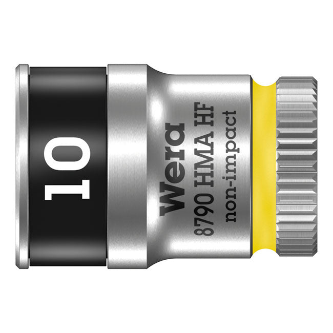 Wera Zyklop 1/4" Socket with Holding Function - Metric 10.0 – Hex Bolts and Nuts