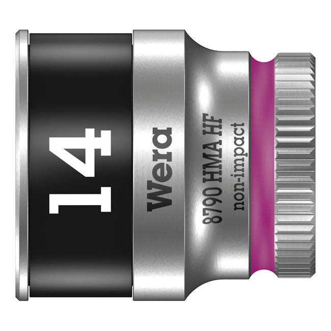 Wera Zyklop 1/4" Socket with Holding Function - Metric 14.0 – Hex Bolts and Nuts