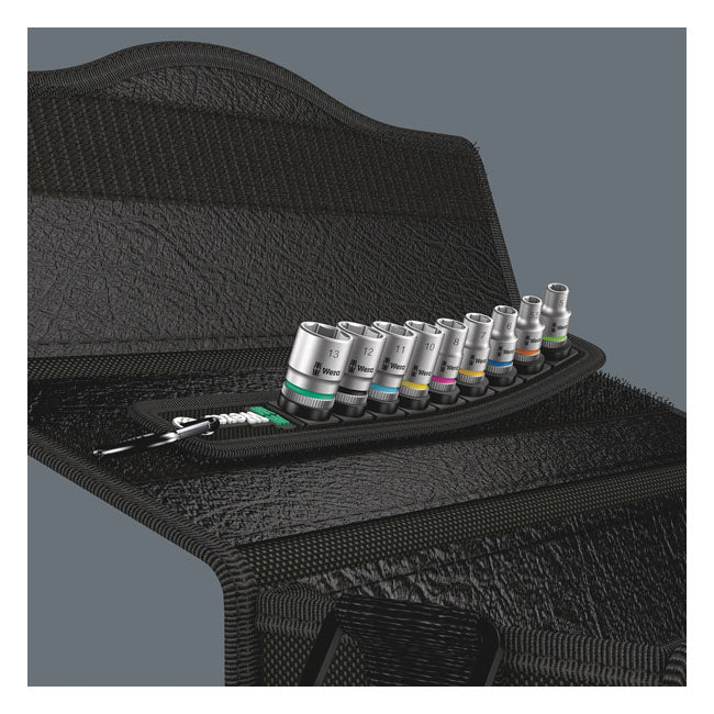 Wera Socket Belt with 1/4" Drive Hex Sockets - Metric – Hex Bolts and Nuts