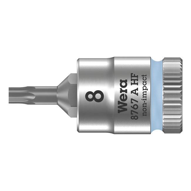 Wera Zyklop 1/4" Torx® Socket Bit with Holding Function – Torx® Bolts/Screws