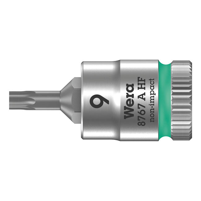 Wera Zyklop 1/4" Torx® Socket Bit with Holding Function – Torx® Bolts/Screws