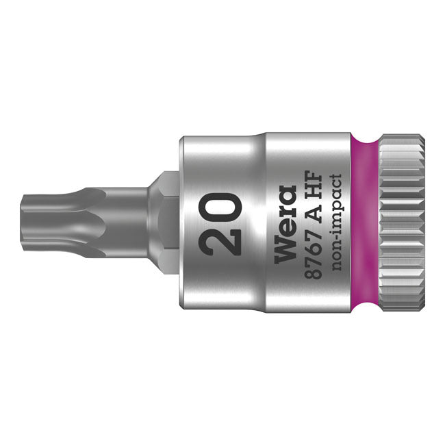 Wera Zyklop 1/4" Torx® Socket Bit with Holding Function – Torx® Bolts/Screws