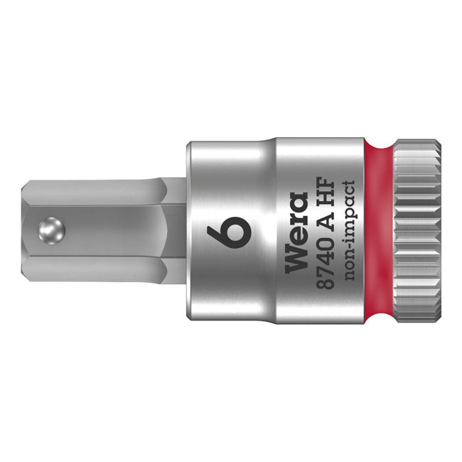 Wera Zyklop 1/4" Hex Socket Bit W/ Holding Function - Metric – Hex (Allen Head) Bolts/Screws