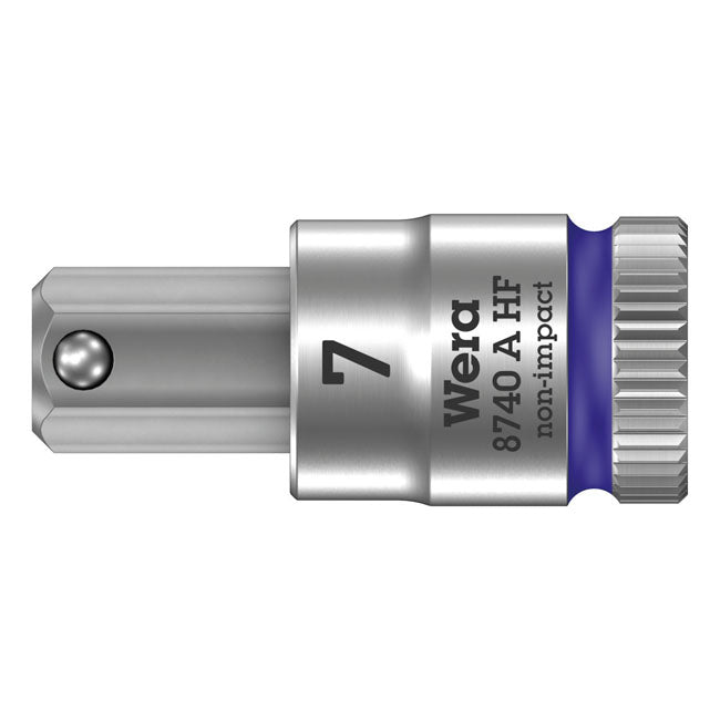 Wera Zyklop 1/4" Hex Socket Bit W/ Holding Function - Metric – Hex (Allen Head) Bolts/Screws