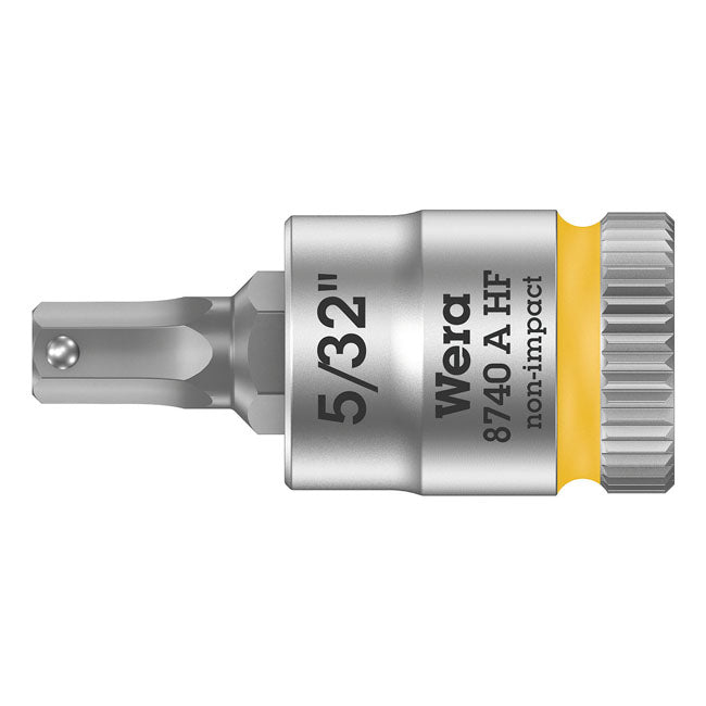 Wera Zyklop 1/4" Hex Socket Bit W/ Holding Function US Sizes – Hex (Allen Head) Bolts/Screws