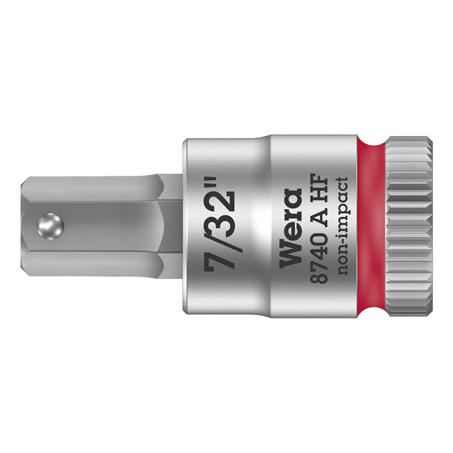 Wera Zyklop 1/4" Hex Socket Bit W/ Holding Function US Sizes – Hex (Allen Head) Bolts/Screws
