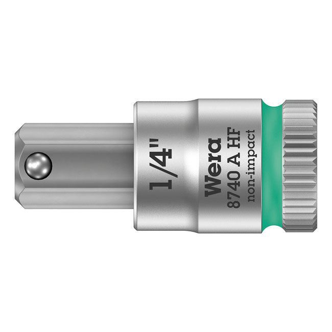 Wera Zyklop 1/4" Hex Socket Bit W/ Holding Function US Sizes – Hex (Allen Head) Bolts/Screws