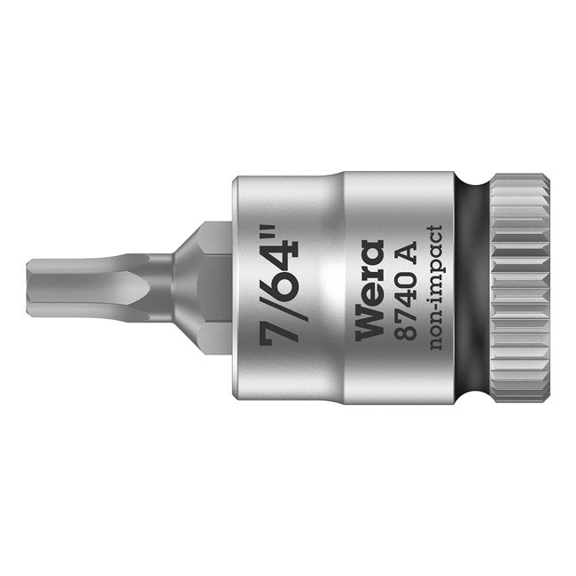 Wera Zyklop 1/4" Hex Socket Bit - US Sizes – Hex (Allen Head) Bolts/Screws