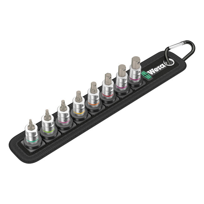 Wera Socket Belt with 1/4" Drive Hex Sockets - Metric – Hex (Allen Head) Bolts