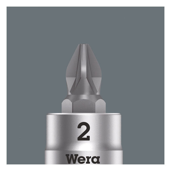 Wera Zyklop 1/4" Phillips Socket Bit – Phillips Bolts/Screws