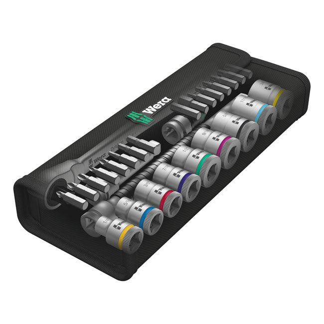 Wera Zyklop Metal Ratchet Switch Kit 3/8" Drive - US Sizes – Torx®; Hex Head (Allen Heads); Phillips…