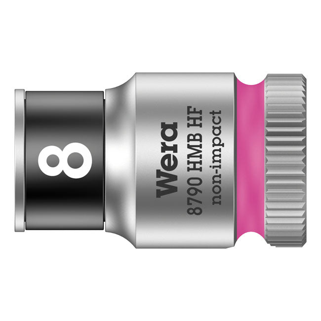 Wera Zyklop 3/8" Socket with Holding Function - Metric 8.0 – Hex Bolts and Nuts