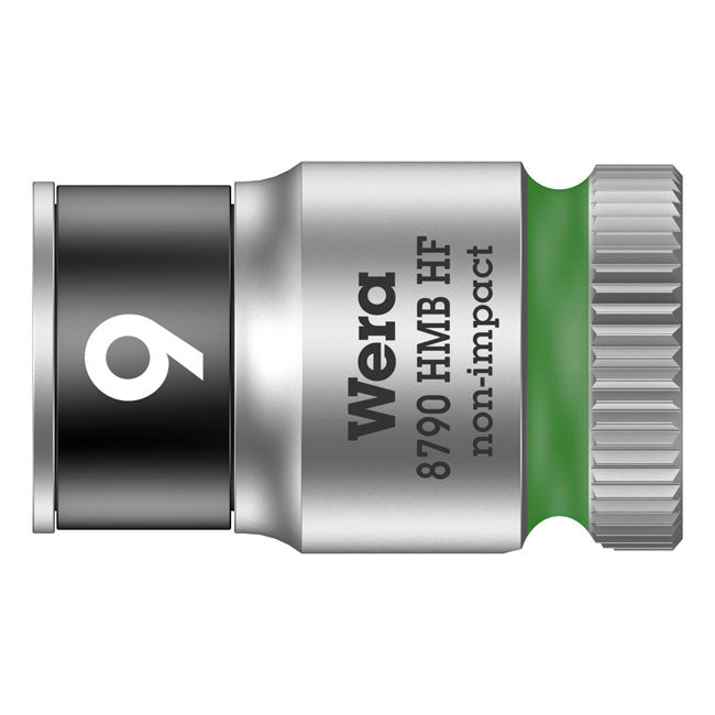 Wera Zyklop 3/8" Socket with Holding Function - Metric 9.0 – Hex Bolts and Nuts