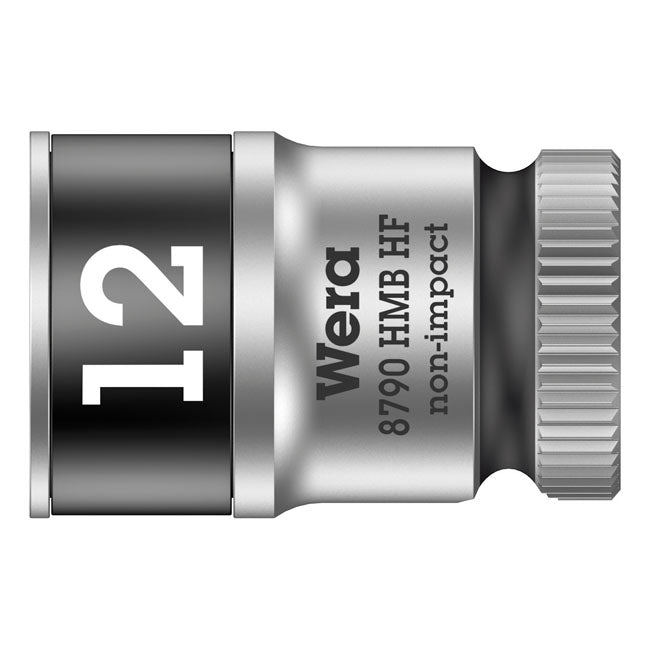 Wera Zyklop 3/8" Socket with Holding Function - Metric 12.0 – Hex Bolts and Nuts