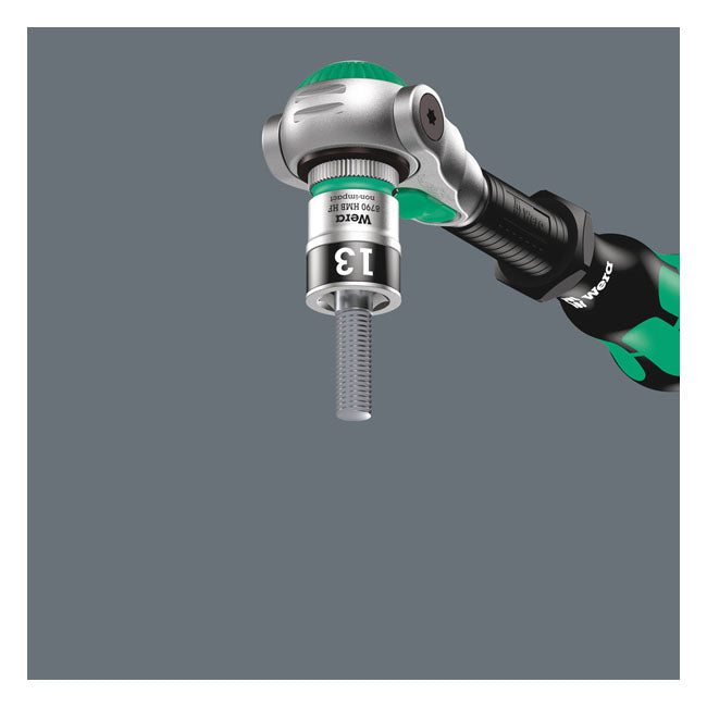 Wera Zyklop 3/8" Socket with Holding Function - Metric 15.0 – Hex Bolts and Nuts