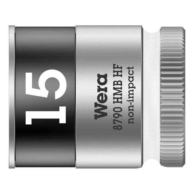 Wera Zyklop 3/8" Socket with Holding Function - Metric 15.0 – Hex Bolts and Nuts