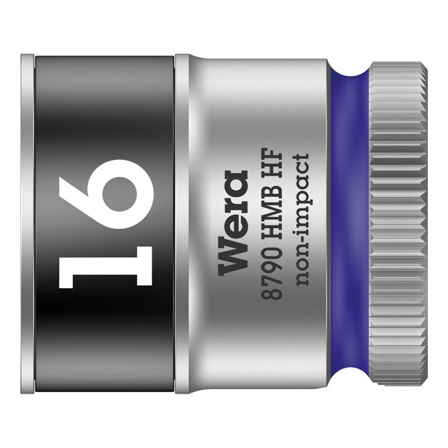 Wera Zyklop 3/8" Socket with Holding Function - Metric 16.0 – Hex Bolts and Nuts