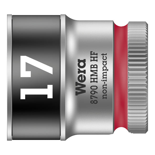 Wera Zyklop 3/8" Socket with Holding Function - Metric 17.0 – Hex Bolts and Nuts