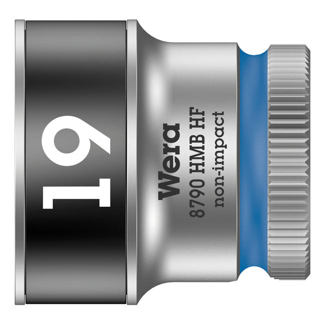 Wera Zyklop 3/8" Socket with Holding Function - Metric 19.0 – Hex Bolts and Nuts