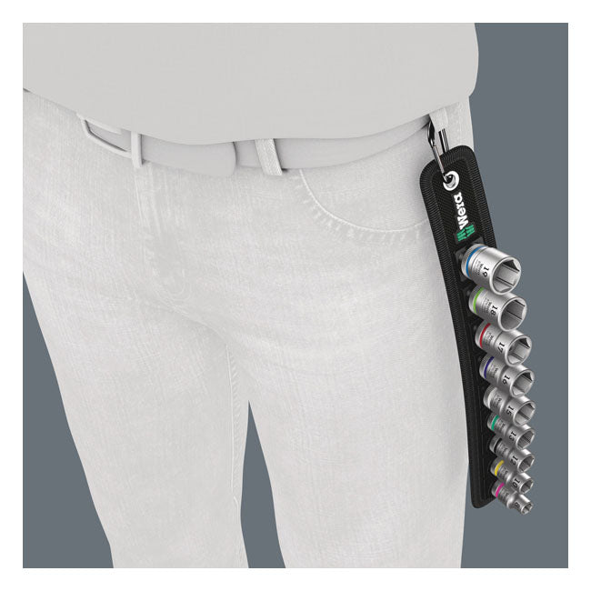 Wera Socket Belt with 3/8" Drive Hex Sockets - Metric – Hex Bolts and Nuts