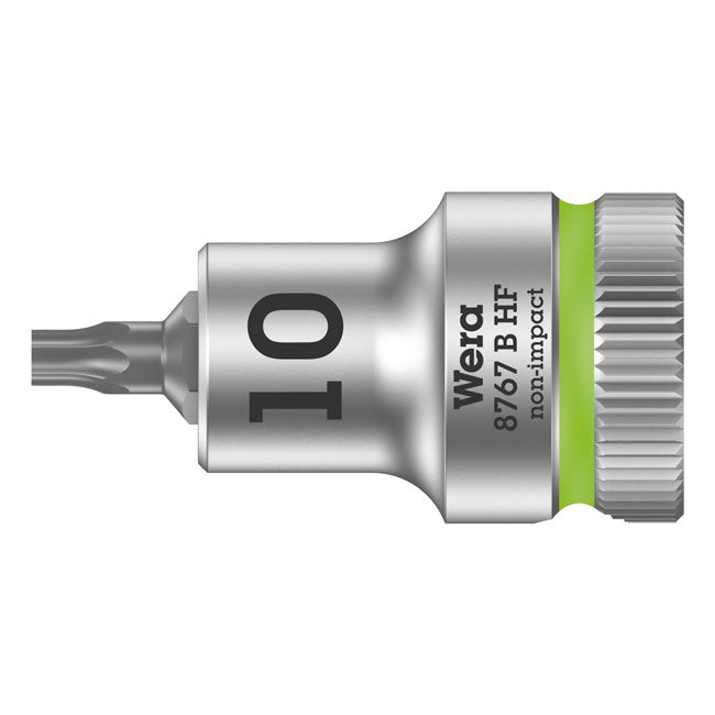 Wera Zyklop 3/8" Torx® Socket Bit TX10 with Holding Function – Torx® Bolts/Screws